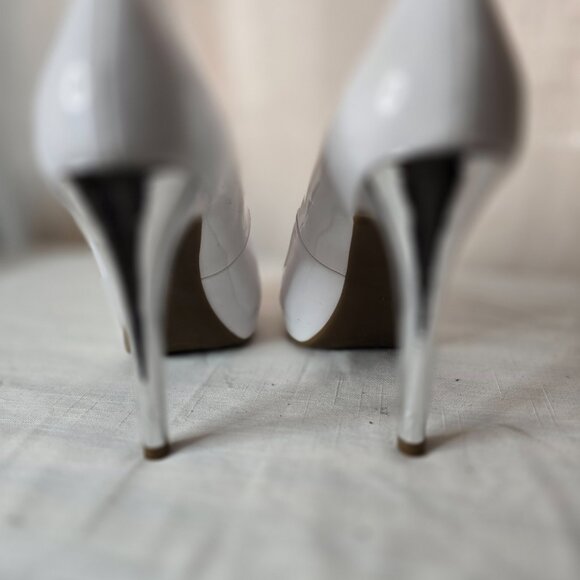 Guess Platform Heels Peep toe  6M - Picture 5 of 8